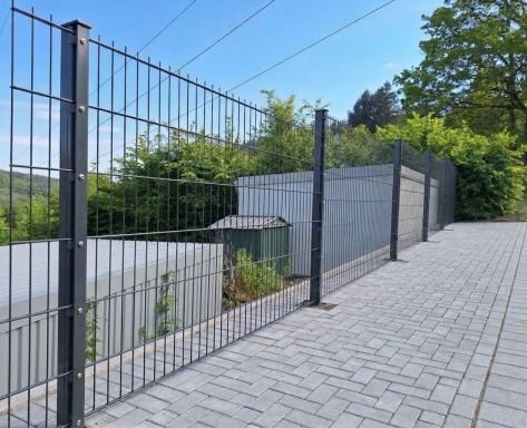 Doppelstabmatten Zaunanlage Zaun Siegen